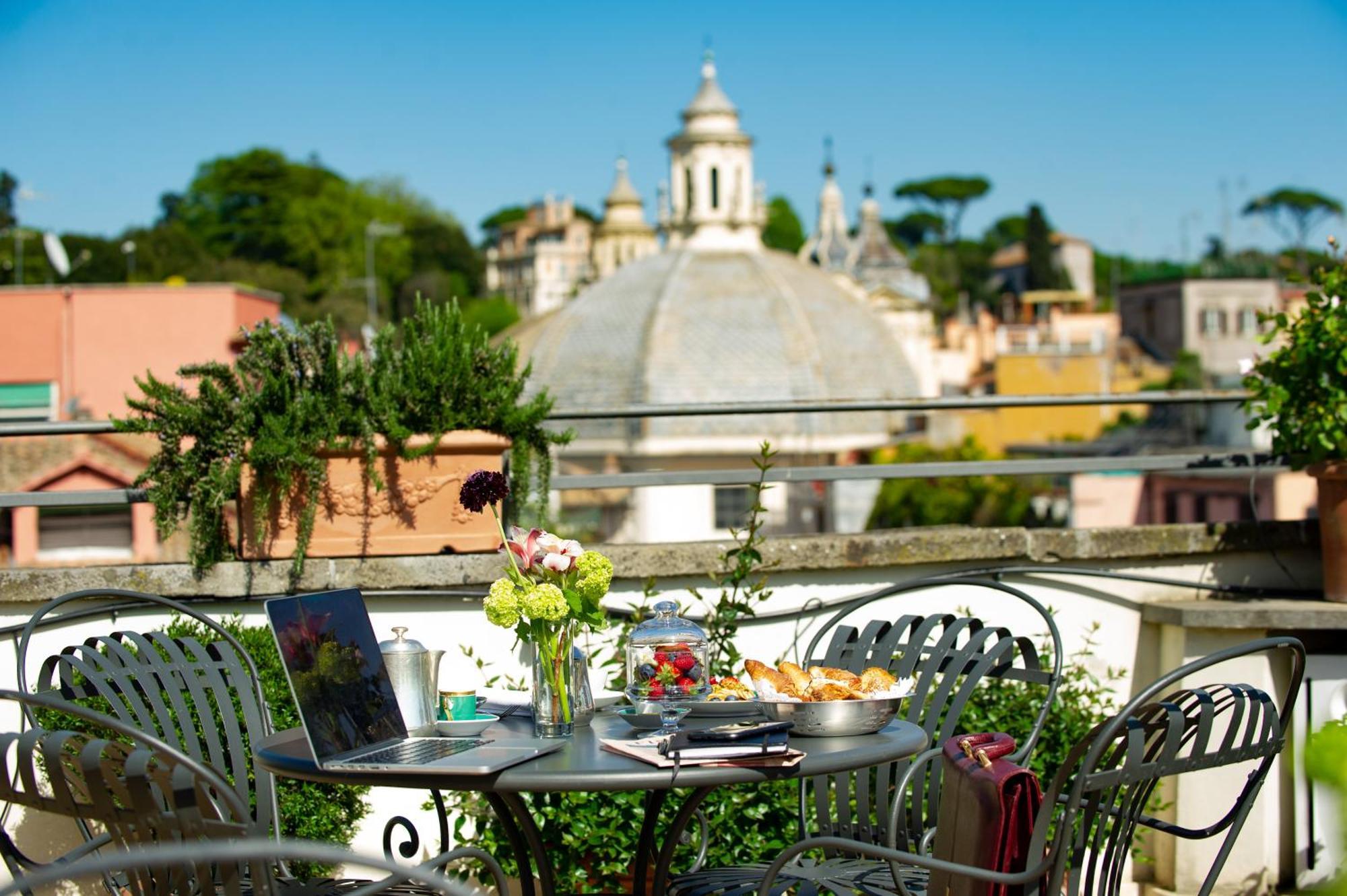 Hotel Locarno Рим Екстериор снимка
